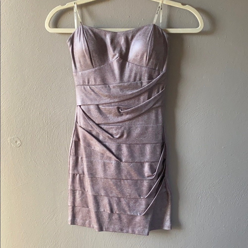 Strapless dress